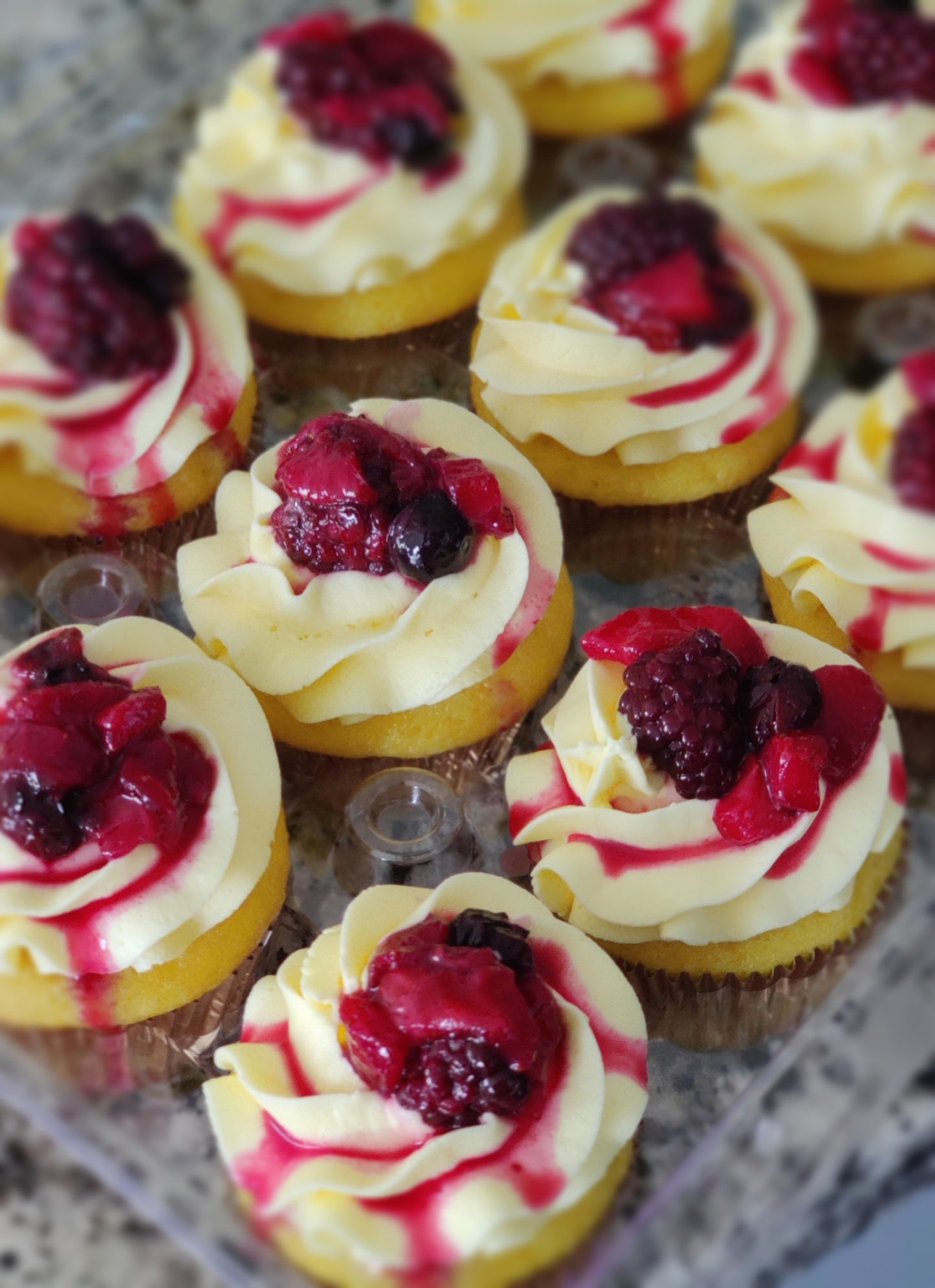 Berry Bliss Cupcakes